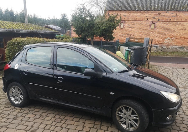 Peugeot 206 cena 6500 przebieg: 190000, rok produkcji 2008 z Świdwin małe 29